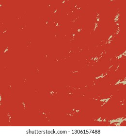 Grunge Red Texture For your Design. Empty Distressed Background. Bloody artistic template. EPs10 vector.