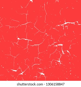 Grunge Red Texture For your Design. Empty Distressed Background. Bloody artistic template. EPs10 vector.