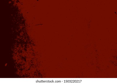 Grunge Red Texture For your Design. Empty expressive Distressed Background. Color vintage aged artistic template. EPs10 vector