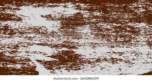 Grunge Red Texture For your Design. Empty expressive Distressed Background. Vector.