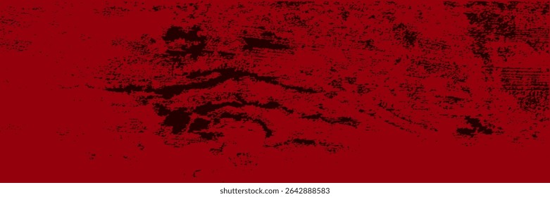 Grunge Red Texture For your Design. Empty expressive Distressed Background. Vector. Eps10