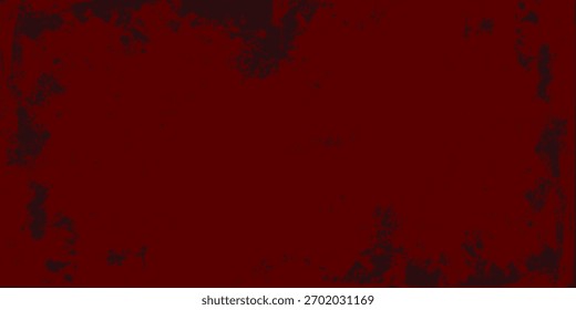 Textura roja del grunge para su diseño. Fondo angustiado vacío.