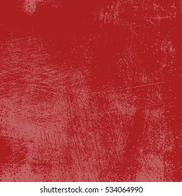 Grunge Red  Texture For your Design. Empty Distressed Background. EPs10 vector.