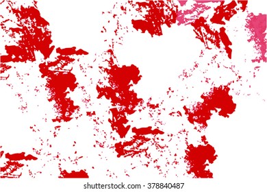 Grunge Red Vector Texture
