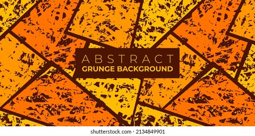 Grunge red and yellow texture. Pattern of scratches, wear, and scuffs. Monochrome vintage background. Pattern of dirt, dust