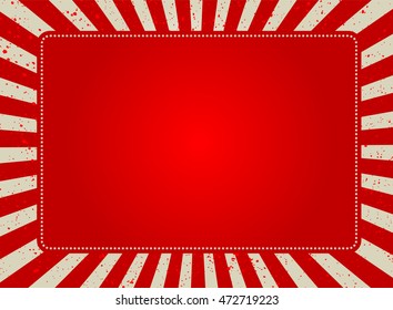 Grunge retro background / frame