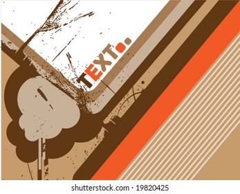 grunge retro lines