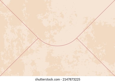 Grunge postal retro. Vector