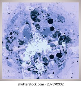 Grunge retro style editable vector bacground or texture design