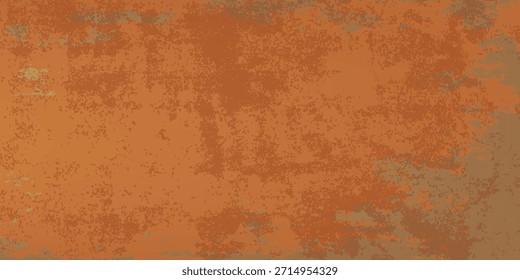 Textura retro grunge, fundo envelhecido com elementos de estilo vintage e diferentes padrões de cores: amarelo (bege); marrom; cinza; vermelho (laranja). eps 10
