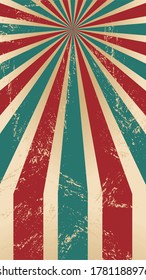 Grunge retro vertical background. Ray pattern background.