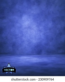 grunge retro vintage interior, vector background