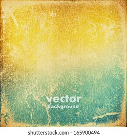 grunge retro vintage paper texture, vector background