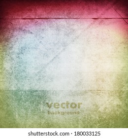grunge retro vintage paper texture, vector background