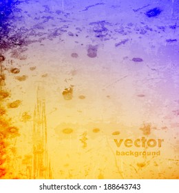 grunge retro vintage paper texture, vector background