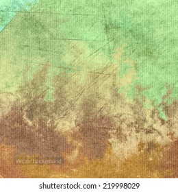 grunge retro vintage paper texture, vector background