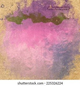 grunge retro vintage paper texture, vector background