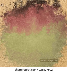 grunge retro vintage paper texture, vector background