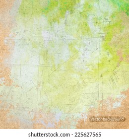 grunge retro vintage paper texture, vector background