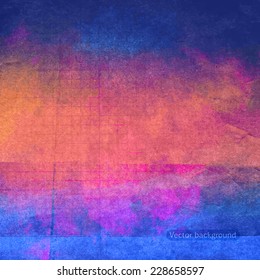 grunge retro vintage paper texture, vector background
