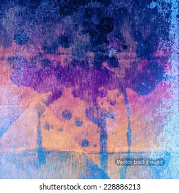 grunge retro vintage paper texture, vector background