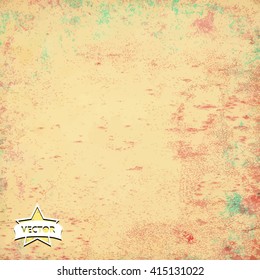 grunge retro vintage paper texture, vector background