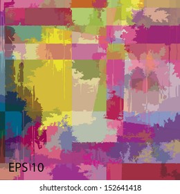 Grunge retro vintage  texture, vector background