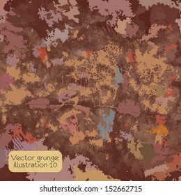 grunge retro vintage texture, vector background