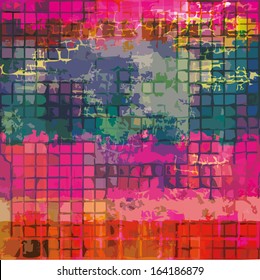 Grunge retro vintage  texture, vector background