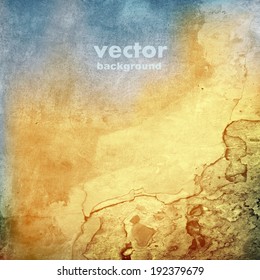 grunge retro vintage texture, vector background