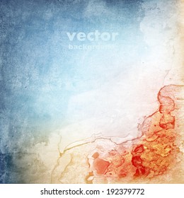grunge retro vintage texture, vector background