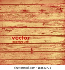 grunge retro vintage wooden texture, vector background