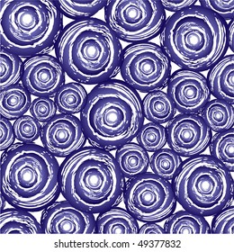 Grunge rings seamless background vector