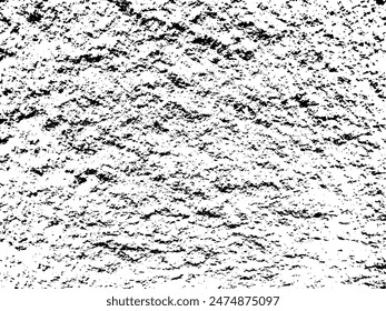 Grunge rock  texture vector illustration, natural stone texture background, black and white