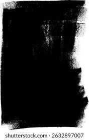 Grunge Roller Brush Paint Background Overlay 