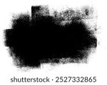 Grunge Roller Brush Stroke Paint Texture Background Vector