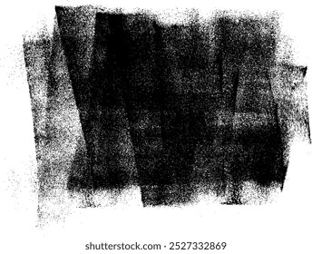 Grunge Roller Brush Stroke Paint Texture Background Vector