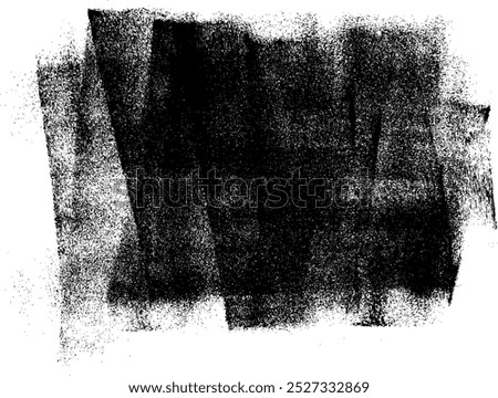 Grunge Roller Brush Stroke Paint Texture Background Vector
