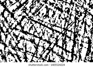 Grunge rough background of careless doodles with stripes, spots, noise and grit. Overlay template to quickly create a grunge effect. Vector illustration