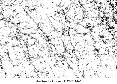 Grunge rough dirty background. Overlay aged grainy messy template. Distress urban used texture. Brushed black paint cover. Renovate wall frame grimy backdrop. Empty aging design element. EPS10 vector.