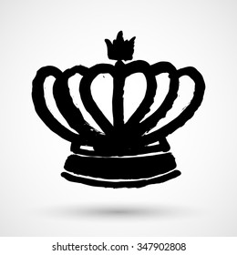 Grunge Royal crown