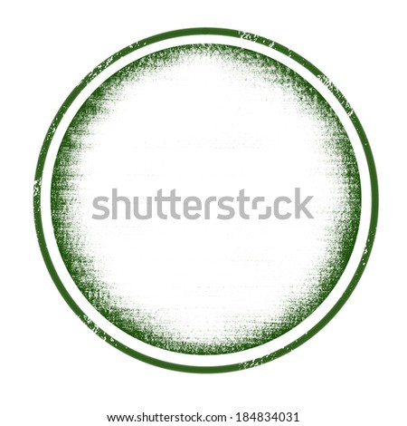 Grunge rubber empty green stamp , vector illustration