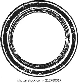 grunge rubber stamp 