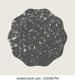 Grunge rubber stamp