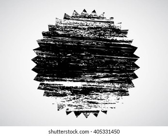grunge rubber stamp