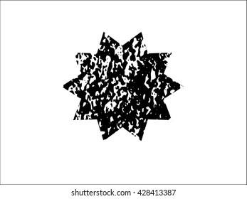 Grunge rubber stamp