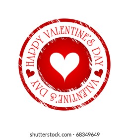 Grunge rubber stamp