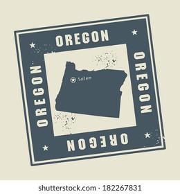 More Oregon maps on Shutterstock