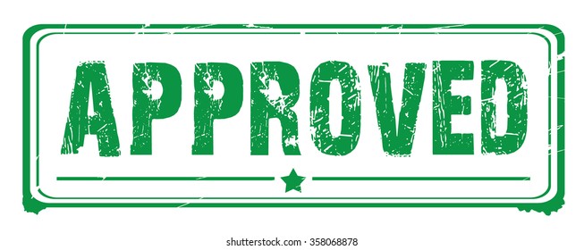 Grunge rubber stamp with text "approved" inside,vector illustration