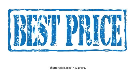 Grunge rubber stamp with text "best price" inside,vector illustration